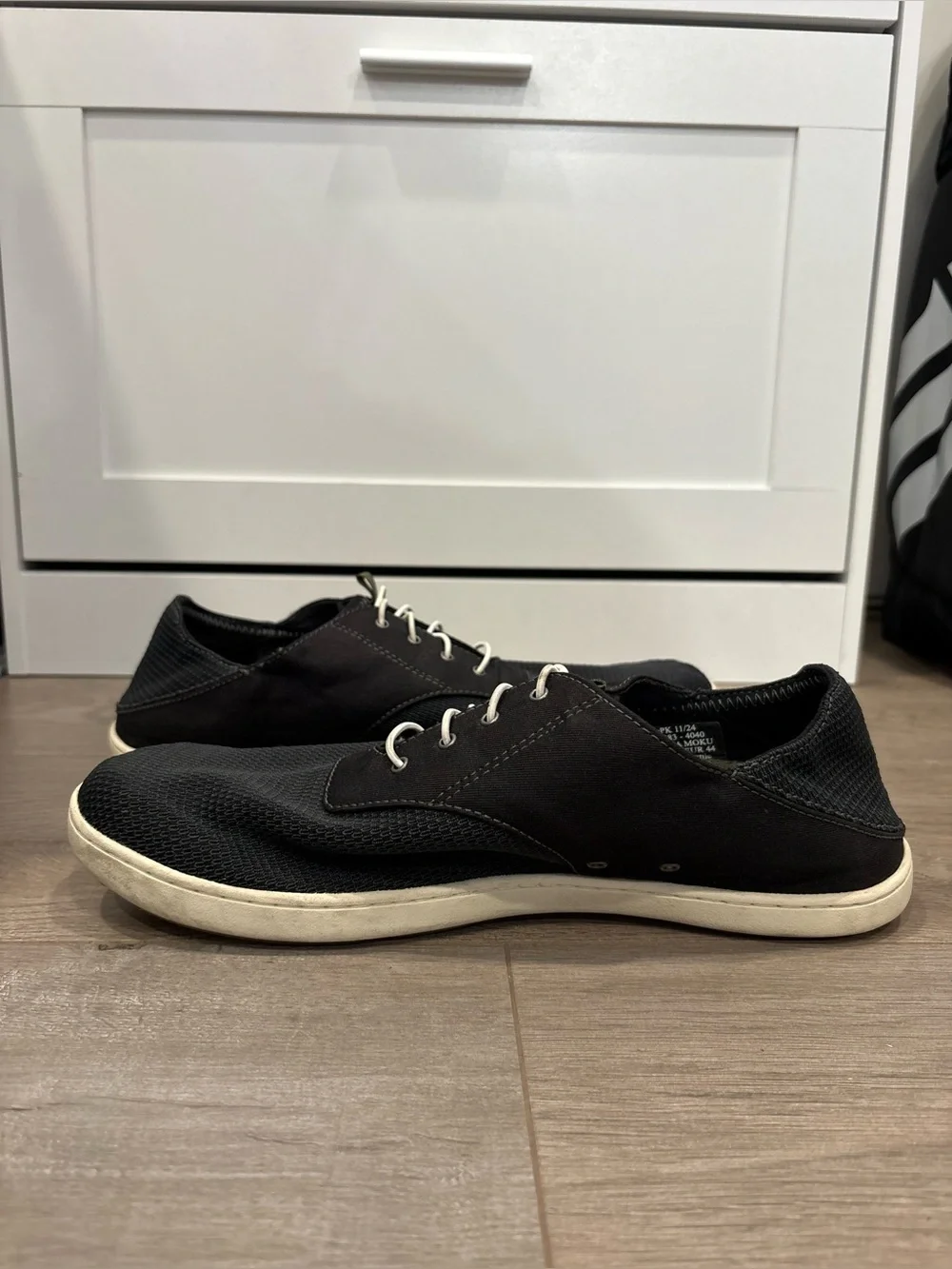 OLUKAI Nohea Moku Black Casual Shoes Mens Size US 11